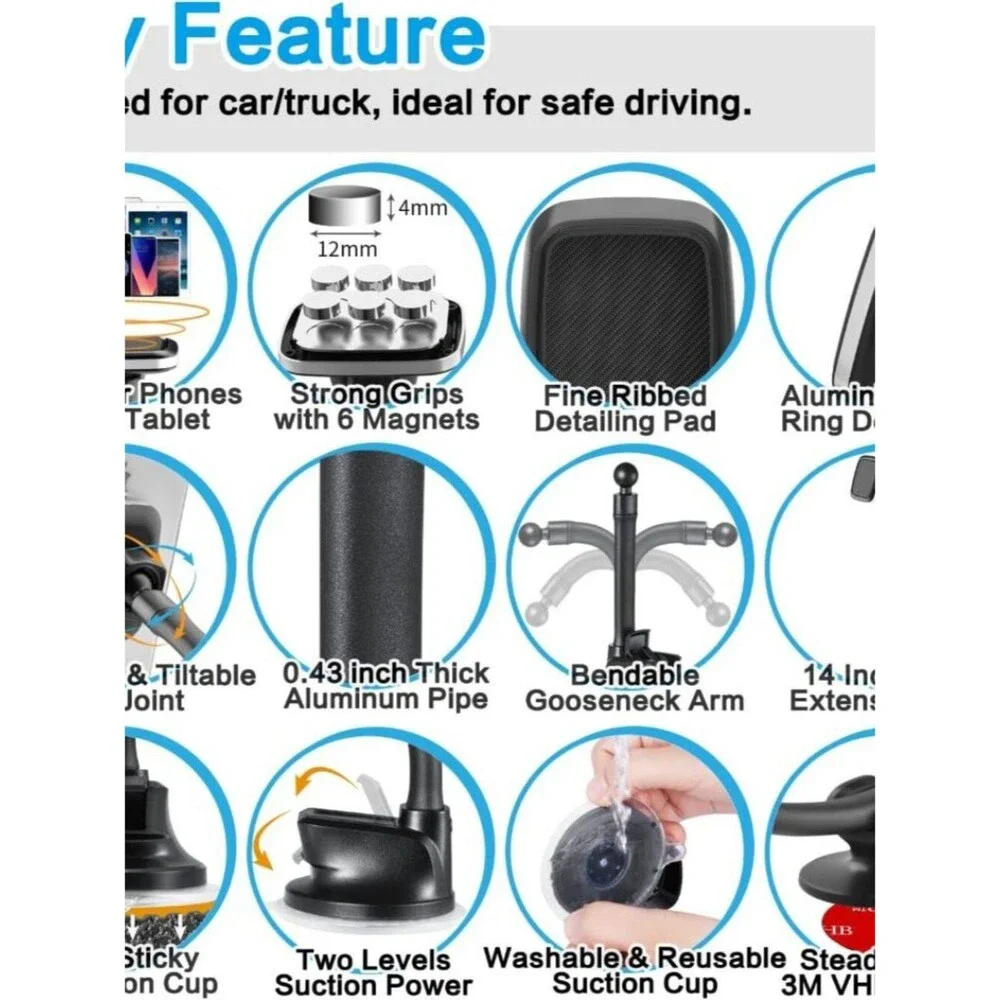 1Zero Magnetic Phone Car Mount